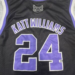Rare Katt Williams Onyxx Owll #24 Basketball Jersey 2XL Embroidered Purple Black